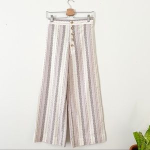 NEW Anthropologie The Odells  Striped Pants. Size XS